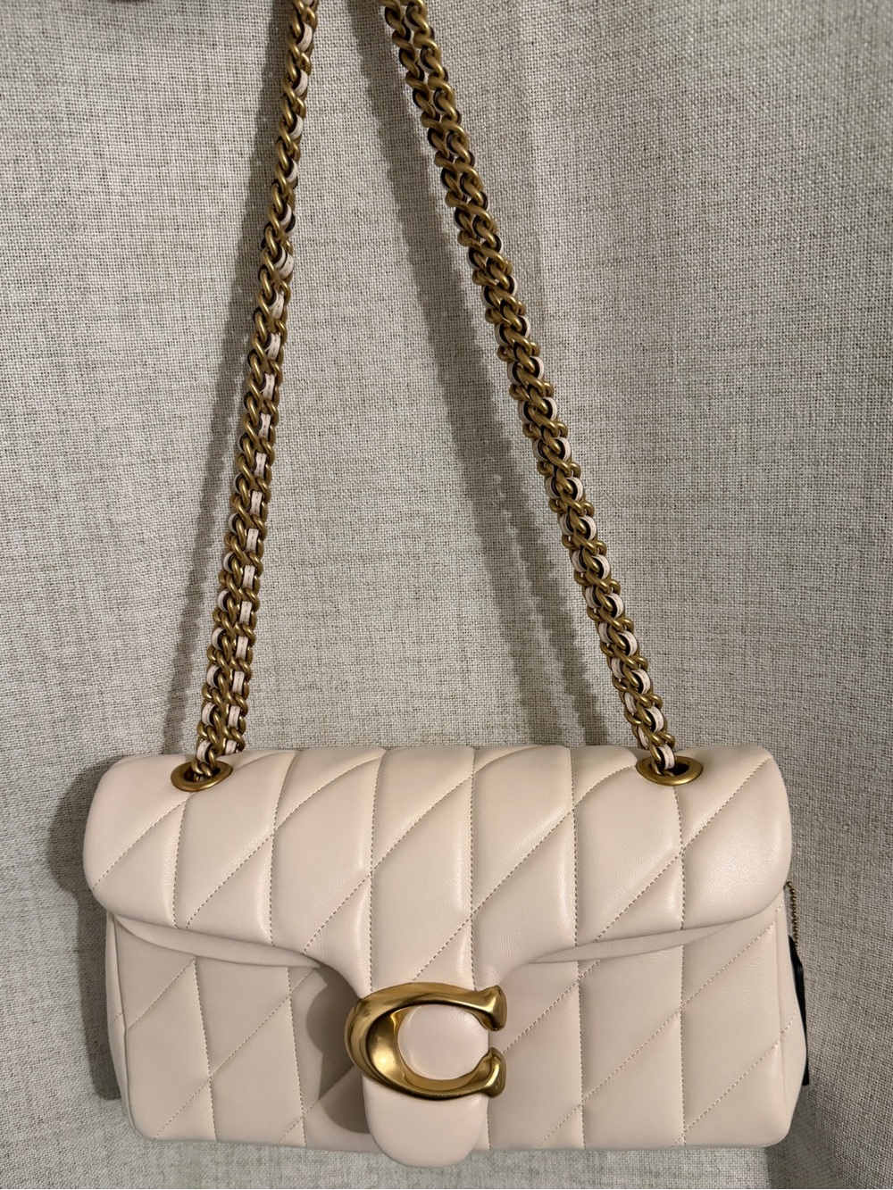 Coach Quilted Tabby Shoulder Bag 26